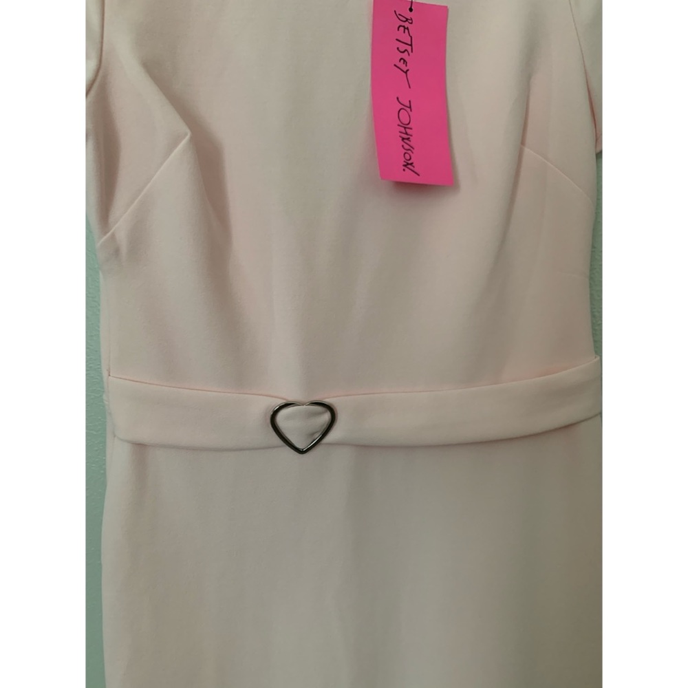 Betsey Johnson Short Sleeve Heart Belted Dress - Picture 7 of 7